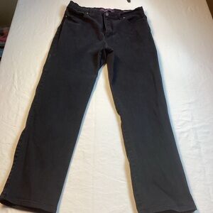 Gloria Vanderbilt Black Boot Cut Jeans Sz 12